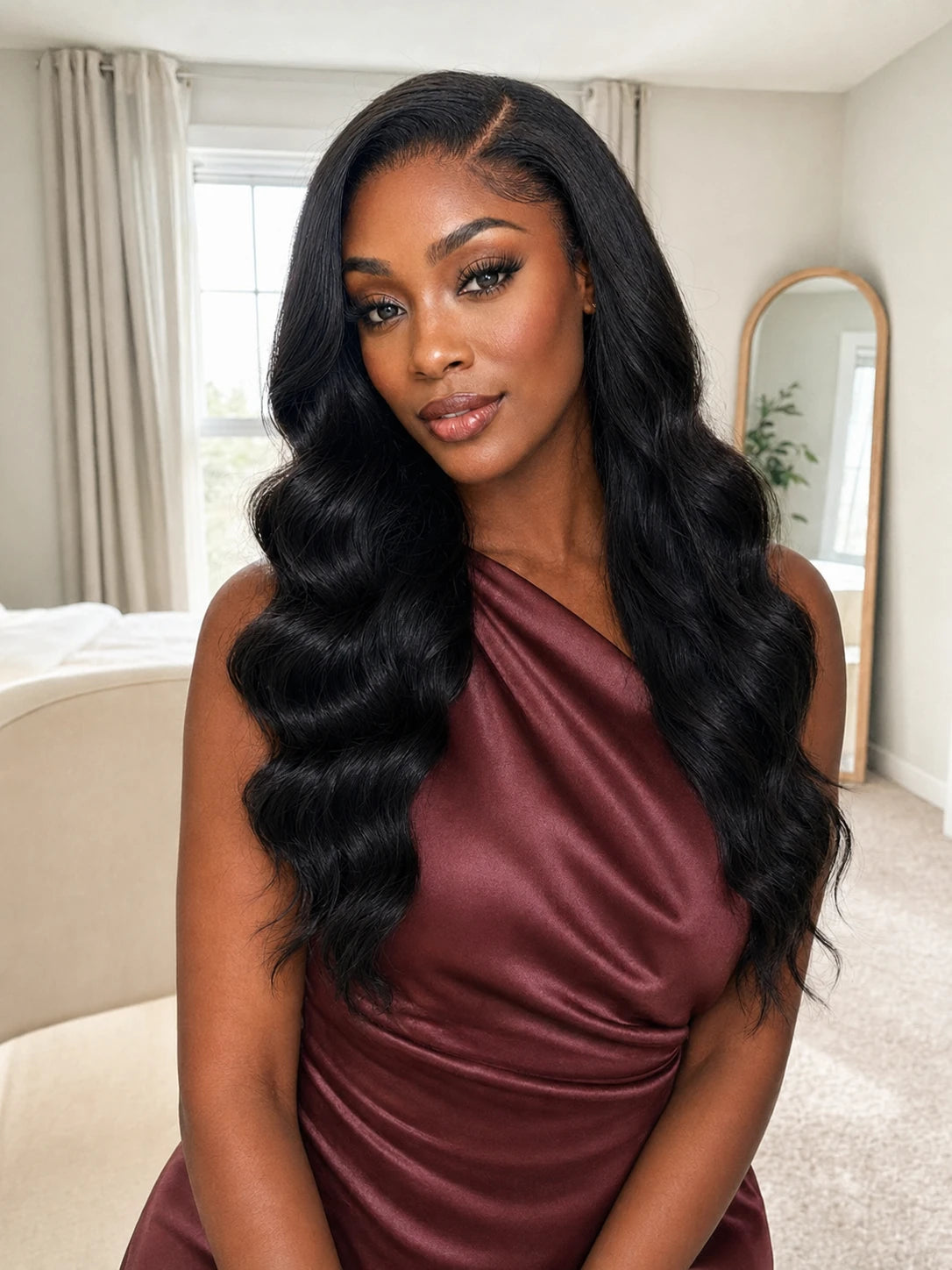 11x6 HD Lace Natural Black Body Wave Wig